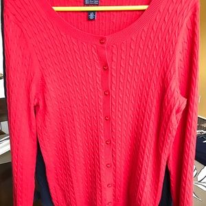 Tommy Hilfiger button up cardigan large